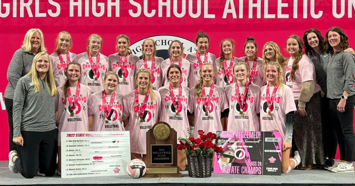 Iowa Christian High School Wins 18th Volleyball Championship, Holds 3 State Records The Banner